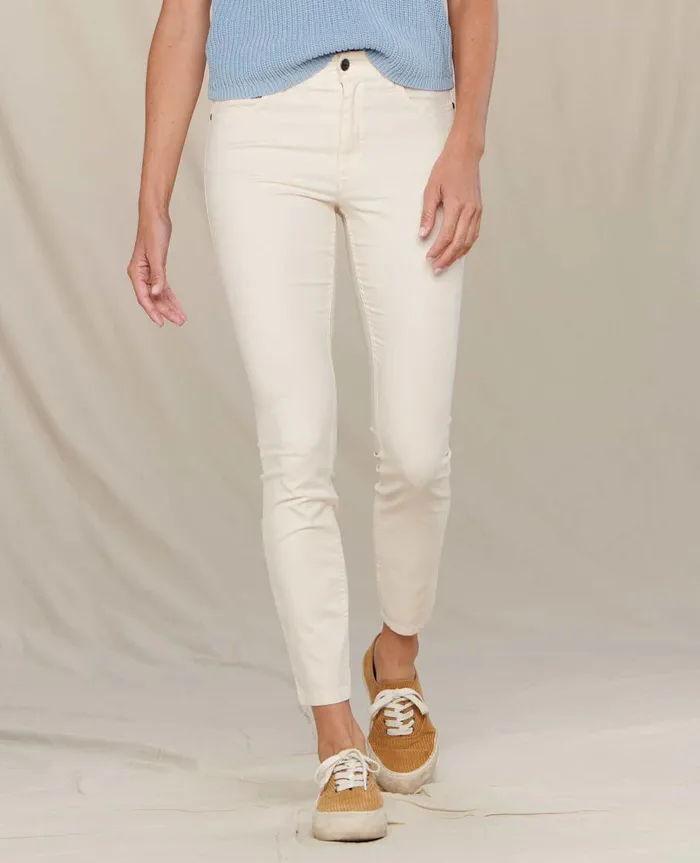 Women039s Earthworks 5 Pocket Skinny Pant Salt ToadandCo Pants