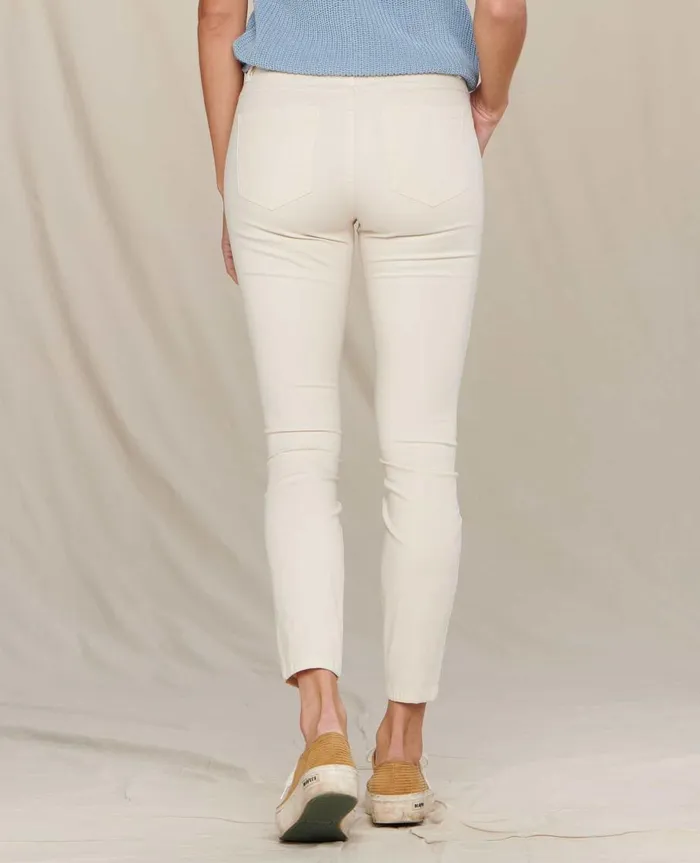 Women039s Earthworks 5 Pocket Skinny Pant Salt ToadandCo Pants