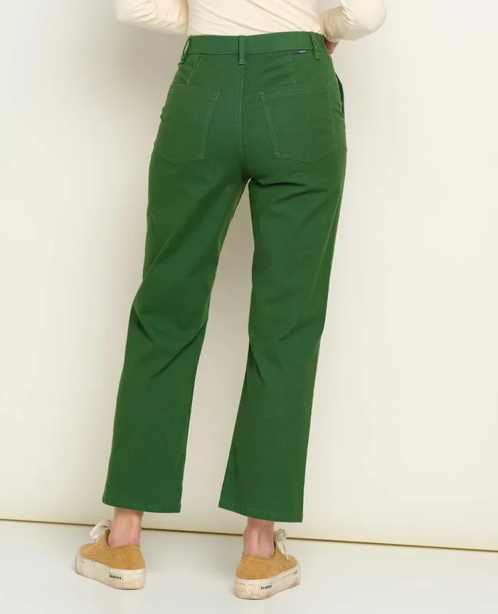 Women039s Earthworks High Rise Pant Pasture ToadandCo Pants