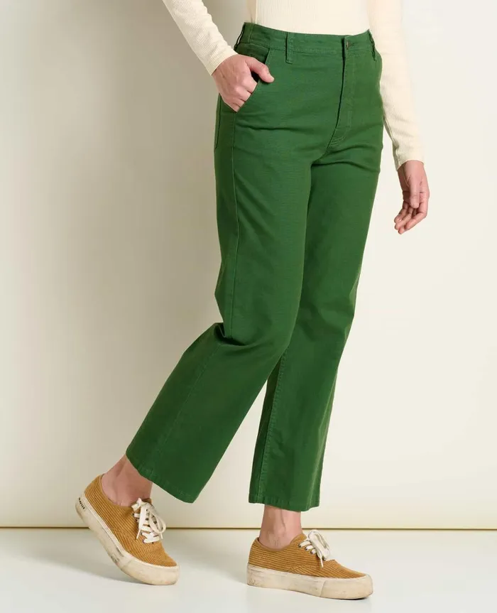 Women039s Earthworks High Rise Pant Pasture ToadandCo Pants