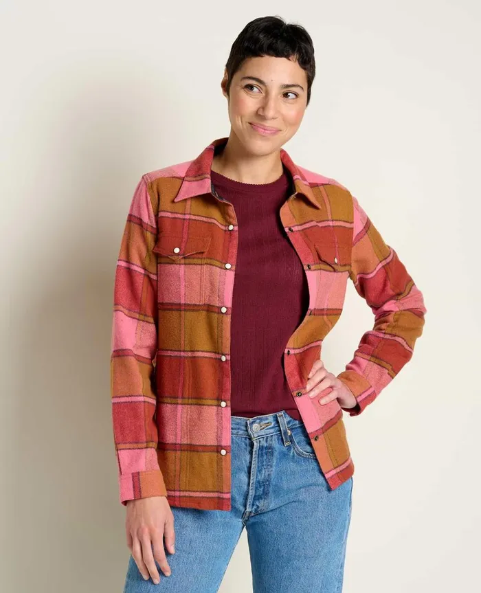 Women039s Folk Yeah Shirt Jacket Taffy ToadandCo Tops and TShirts