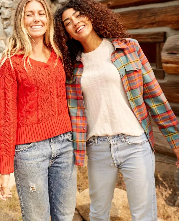 Women039s Foothill Pointelle Long Sleeve Crew Salt ToadandCo Loungewear and Sleep