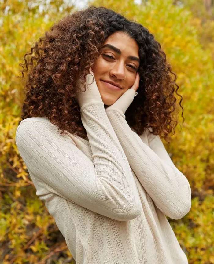 Women039s Foothill Pointelle Long Sleeve Crew Salt ToadandCo Loungewear and Sleep