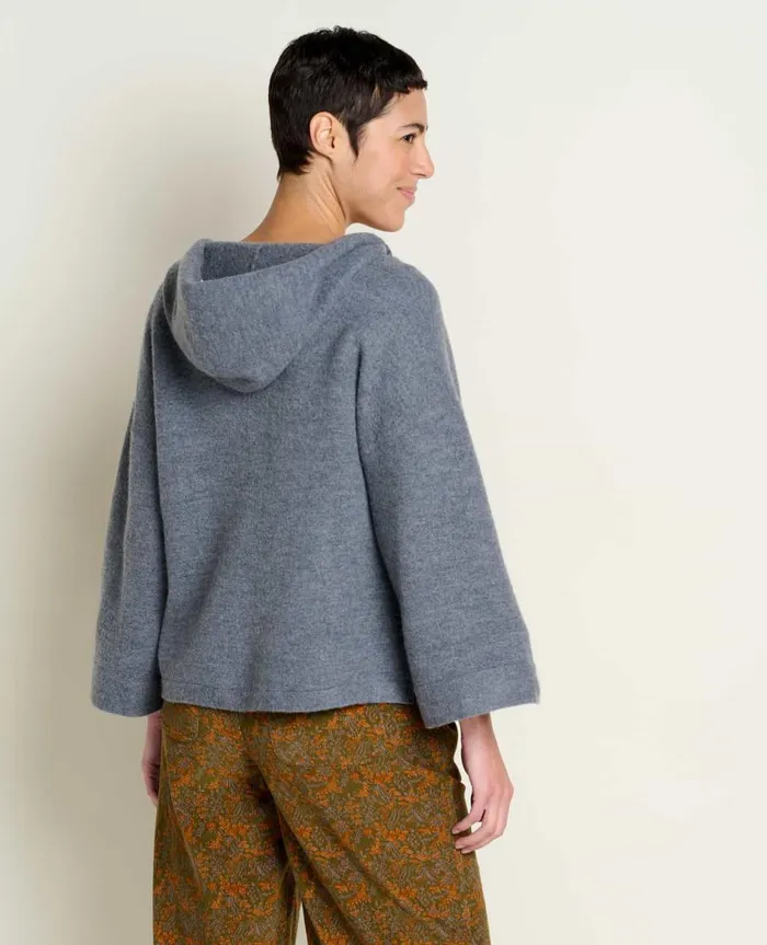 Women039s Heartfelt Poncho Charcoal Heather ToadandCo Sweaters
