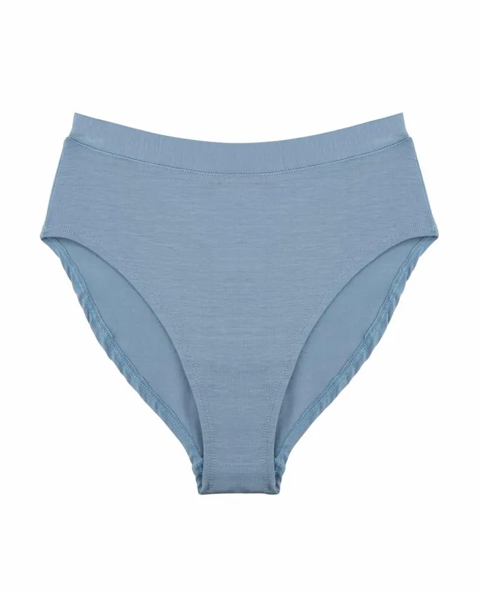 Women039s High Rise Bikini Weathered Blue ToadandCo Underwear and Accessories
