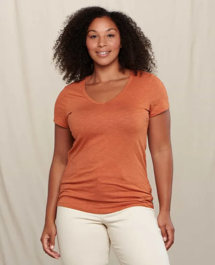 Women039s Marley II Short Sleeve Tee Rust ToadandCo Tops and TShirts