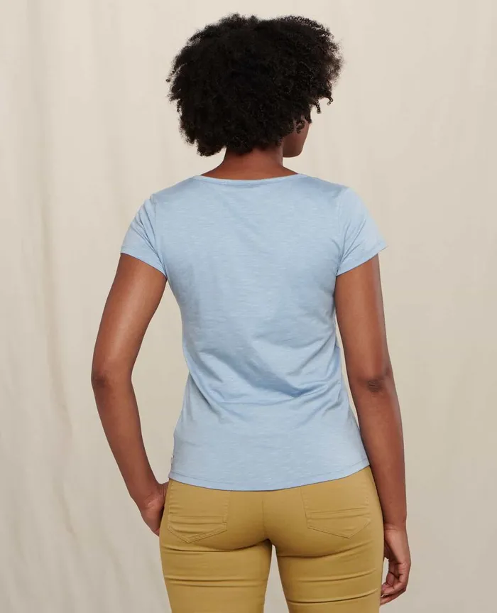 Women039s Marley II Short Sleeve Tee Weathered Blue ToadandCo Tops and TShirts