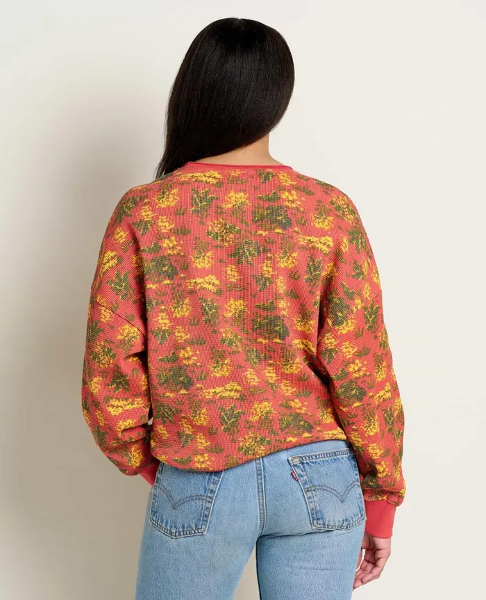Women039s McCloud Long Sleeve Pullover Dreamsicle Print ToadandCo Tops and TShirts