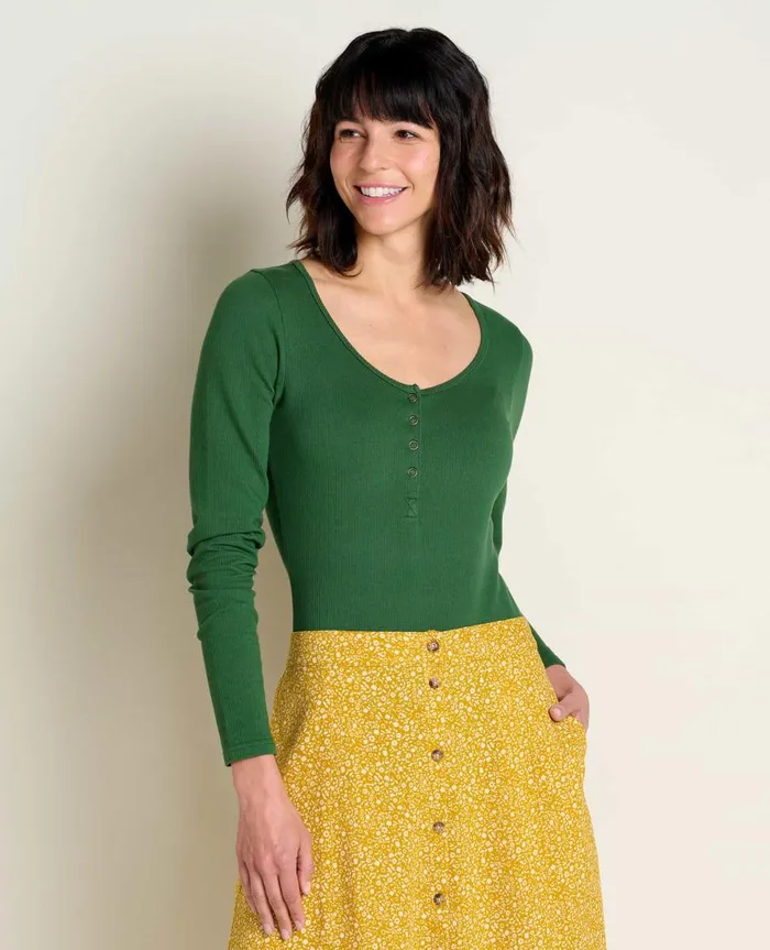 Women039s Ponderosa Long Sleeve Bodysuit Pasture ToadandCo Tops and TShirts