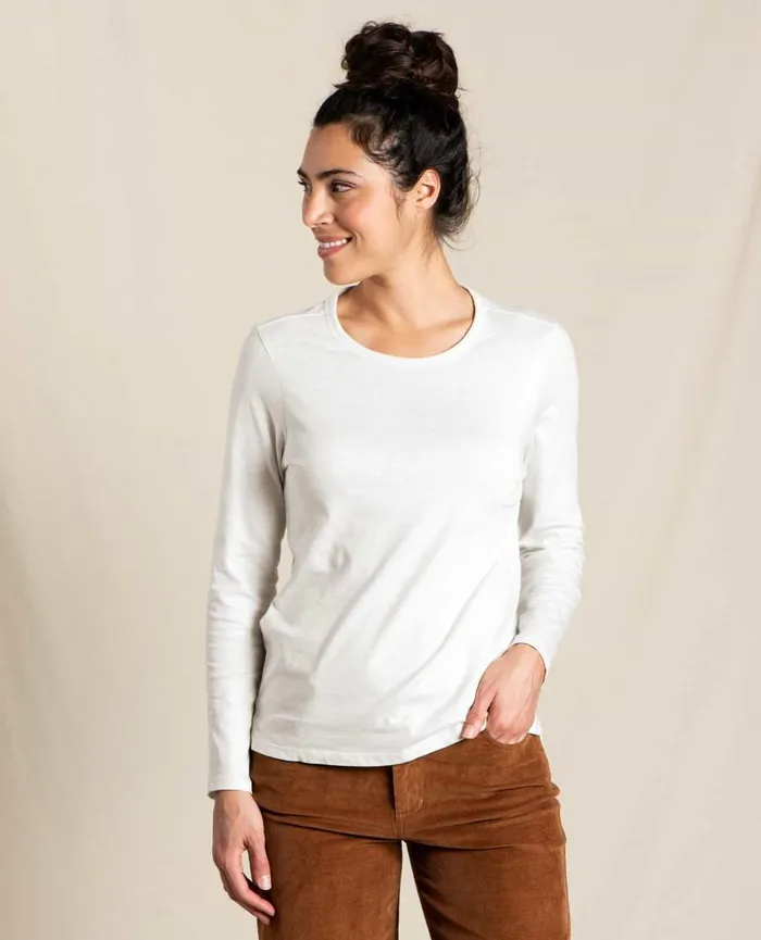Women039s Primo Long Sleeve Crew Salt ToadandCo Loungewear and Sleep