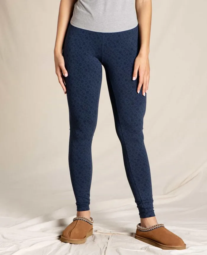 Women039s Printed Lean Legging True Navy Geo Print ToadandCo Pants