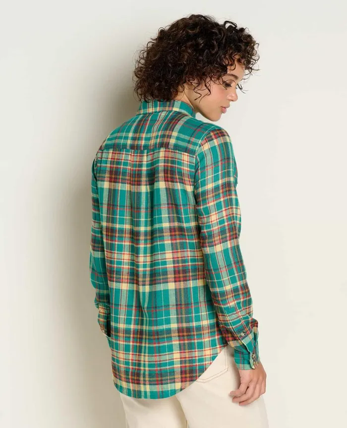 Women039s ReForm Flannel Shirt Cyan ToadandCo Tops and TShirts