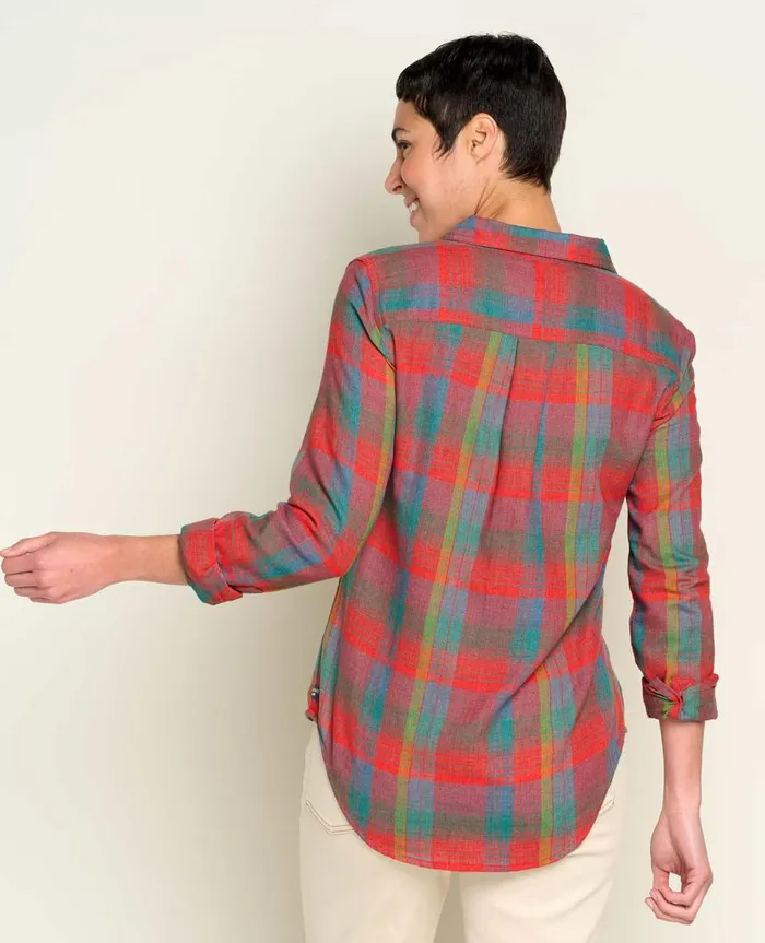 Women039s ReForm Flannel Shirt Winterberry ToadandCo Tops and TShirts