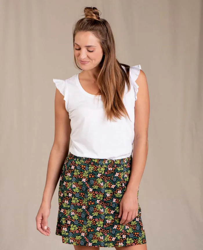 Women039s Rufflita II Tee White ToadandCo Tops and TShirts