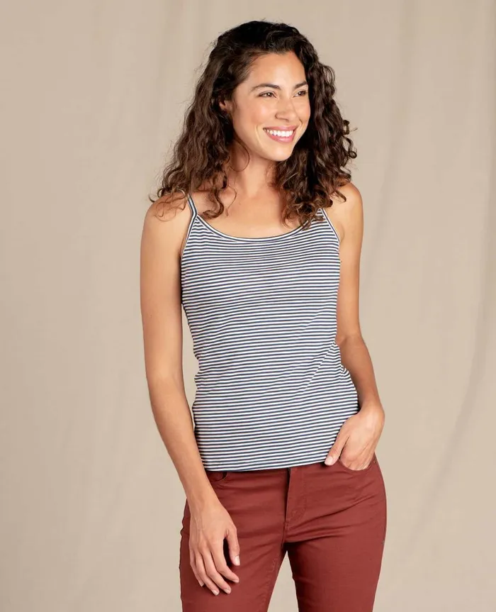Women039s Samba Dia Cami True Navy Stripe ToadandCo Tops and TShirts