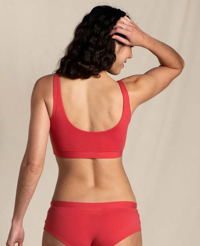 Women039s Scoop Bralette Lingonberry ToadandCo Loungewear and Sleep