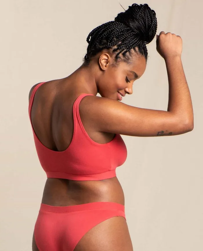 Women039s Scoop Bralette Lingonberry ToadandCo Loungewear and Sleep