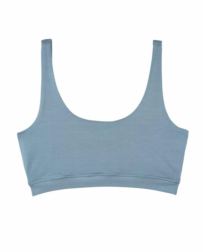Women039s Scoop Bralette Weathered Blue ToadandCo Loungewear and Sleep