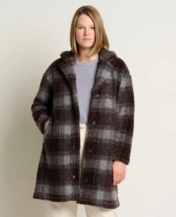 Women039s Sespe Crombie Jacket Light Ash ToadandCo Jackets and Layers