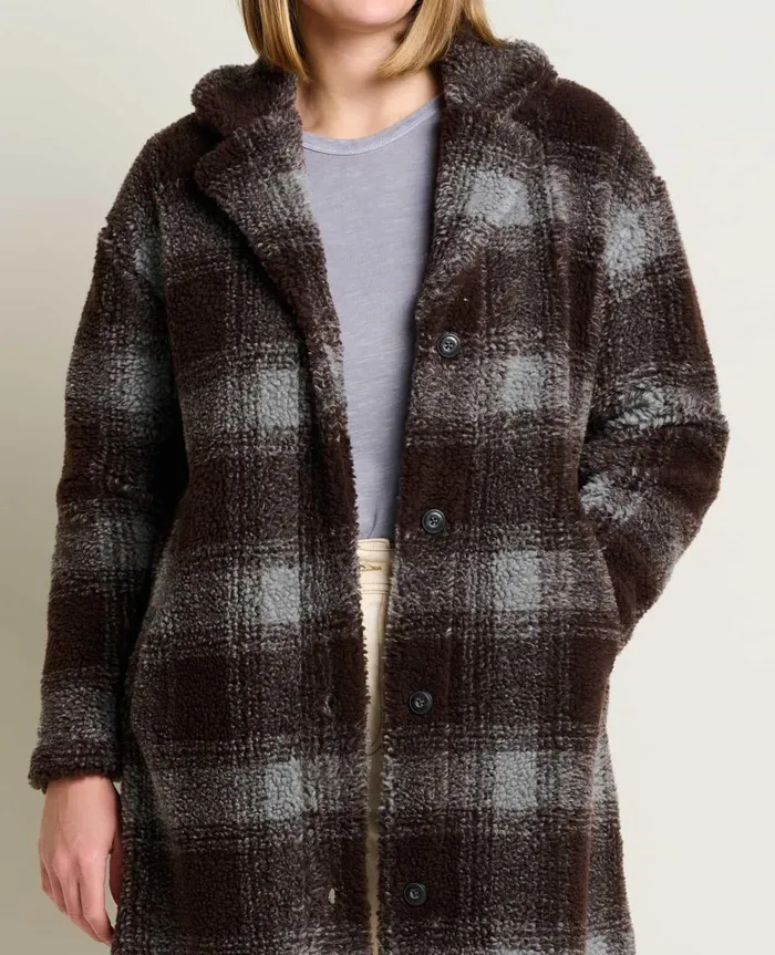 Women039s Sespe Crombie Jacket Light Ash ToadandCo Jackets and Layers