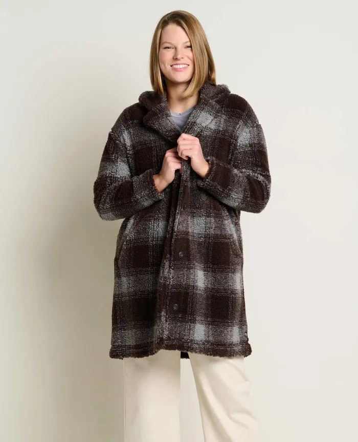 Women039s Sespe Crombie Jacket Light Ash ToadandCo Jackets and Layers