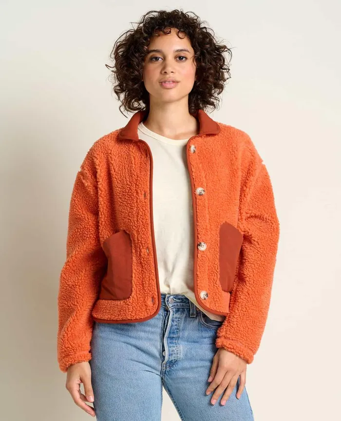 Women039s Sespe Jacket Papaya ToadandCo Jackets and Layers