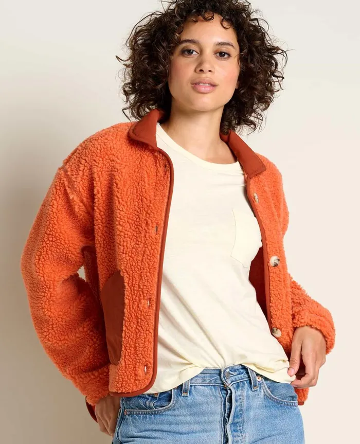 Women039s Sespe Jacket Papaya ToadandCo Jackets and Layers