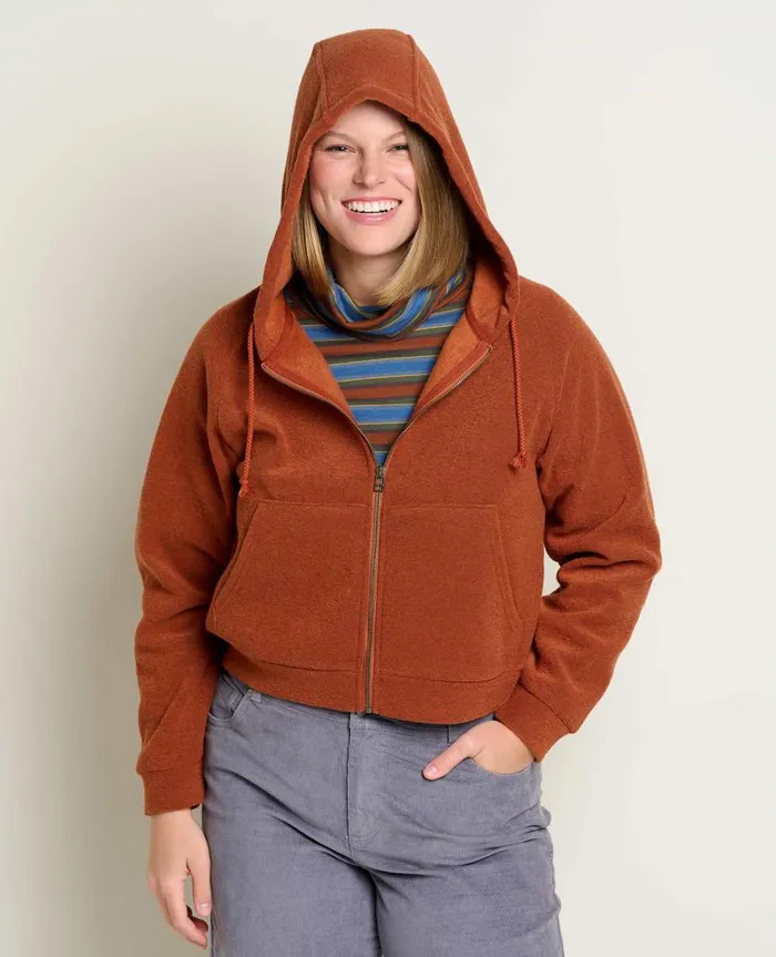 Women039s Whitney Terry Zip Hoodie Cinnamon ToadandCo Jackets and Layers