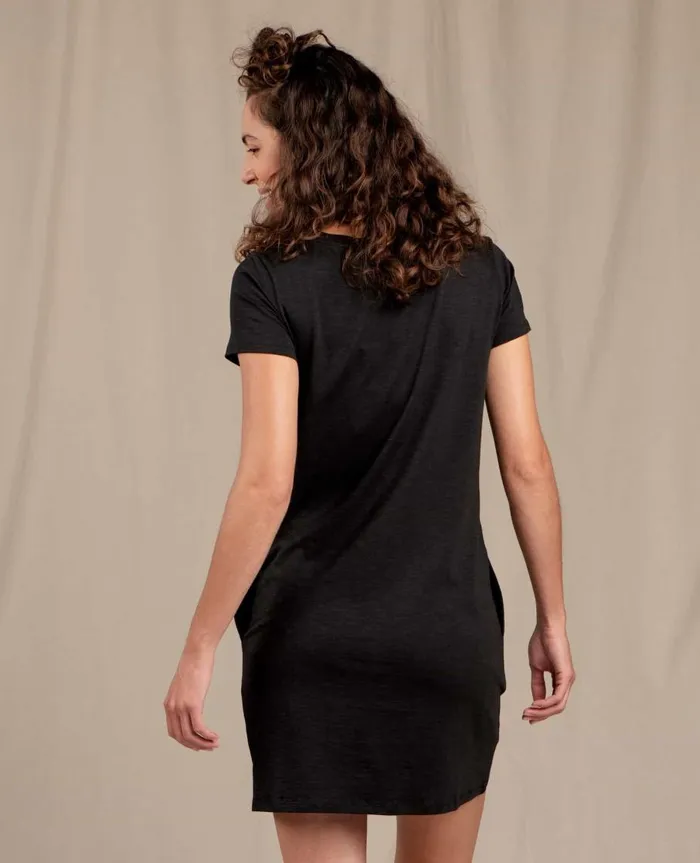 Women039s Windmere II Short Sleeve Dress Black ToadandCo Dresses