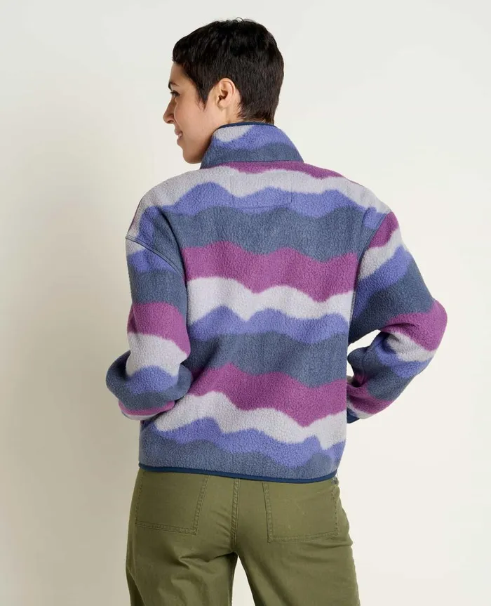 Women039s Women039s Campo Fleece Jacket Mountain Print ToadandCo Jackets and Layers