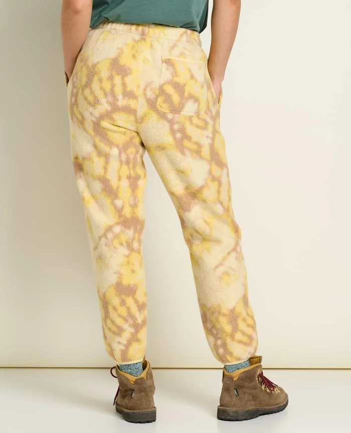 Women039s Women039s Campo Fleece Jogger Barley Tie Dye Print ToadandCo Pants