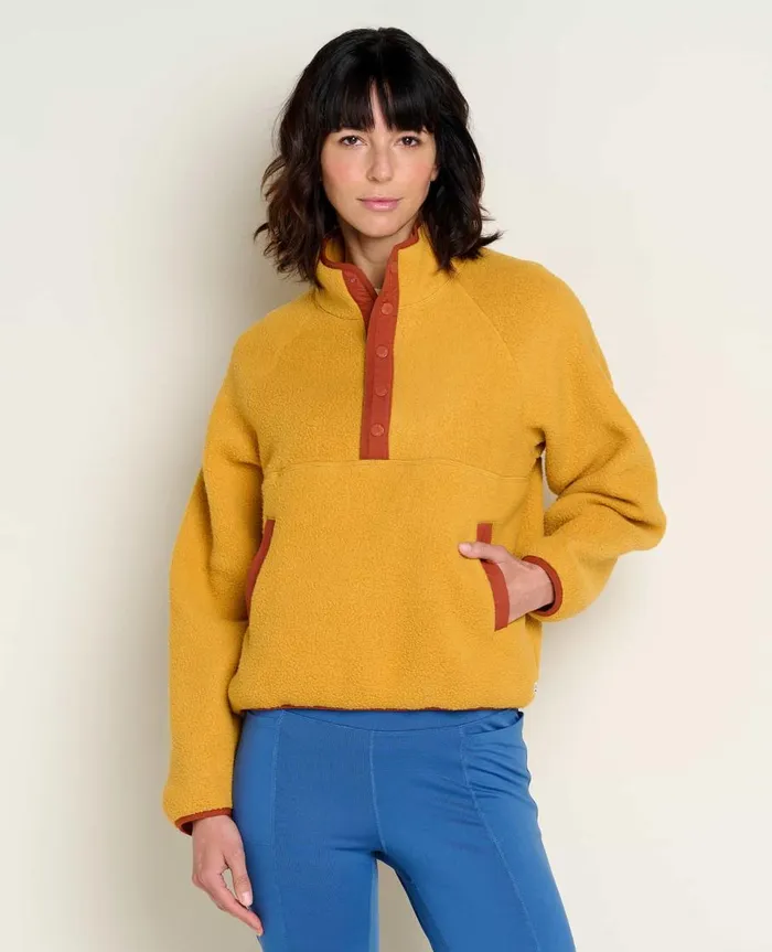 Women039s Women039s Campo Fleece Pullover Acorn ToadandCo Jackets and Layers