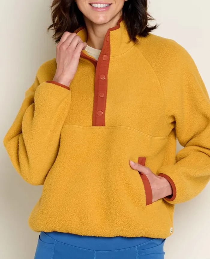 Women039s Women039s Campo Fleece Pullover Acorn ToadandCo Jackets and Layers
