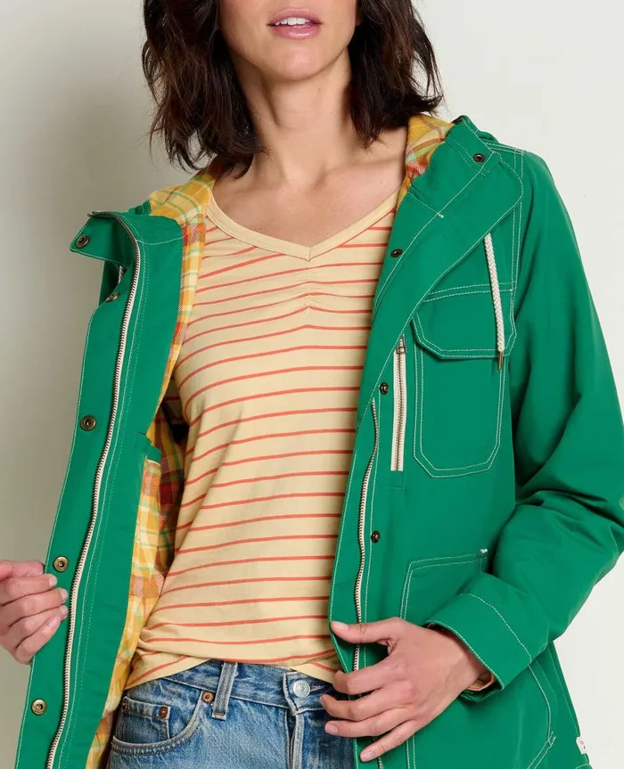 Women039s Women039s Forester Pass Parka Fern ToadandCo Jackets and Layers