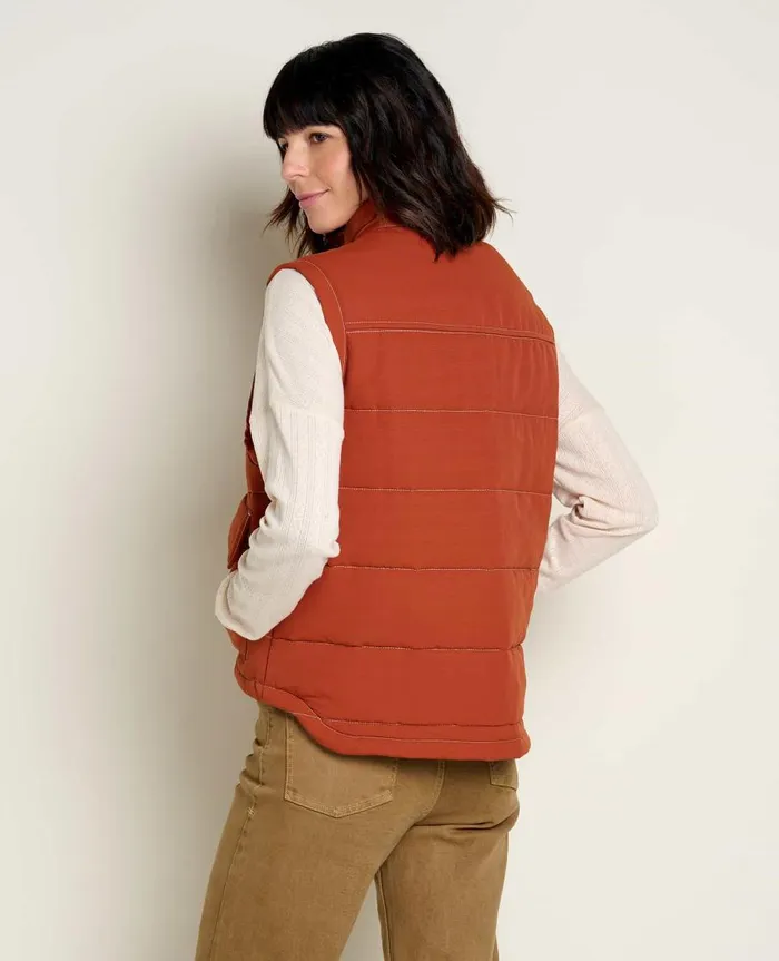Women039s Women039s Forester Pass Vest Cinnamon ToadandCo Outerwear