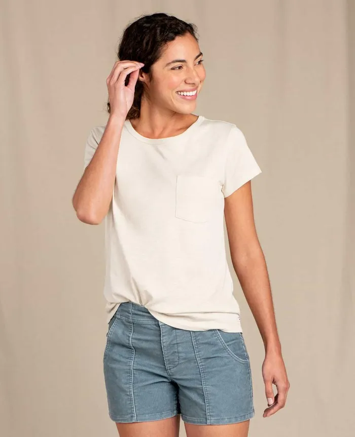 Women039s Women039s Primo Short Sleeve Crew Salt ToadandCo Loungewear and Sleep Women039s Women039s Primo Short Sleeve Crew Salt ToadandCo Loungewear and Sleep