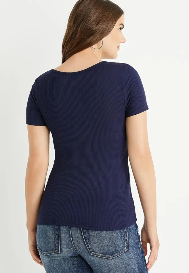 Women 247 Navy TuckIn Tee Maurices Tops
