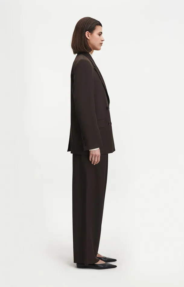Women A Day039s March Blazers Inu Double Breasted Wool Blazer Women A Day039s March Blazers Inu Double Breasted Wool Blazer
