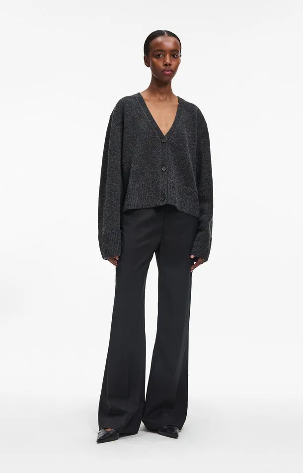 Women A Day039s March Knitwear Amber Lambswool Cardigan