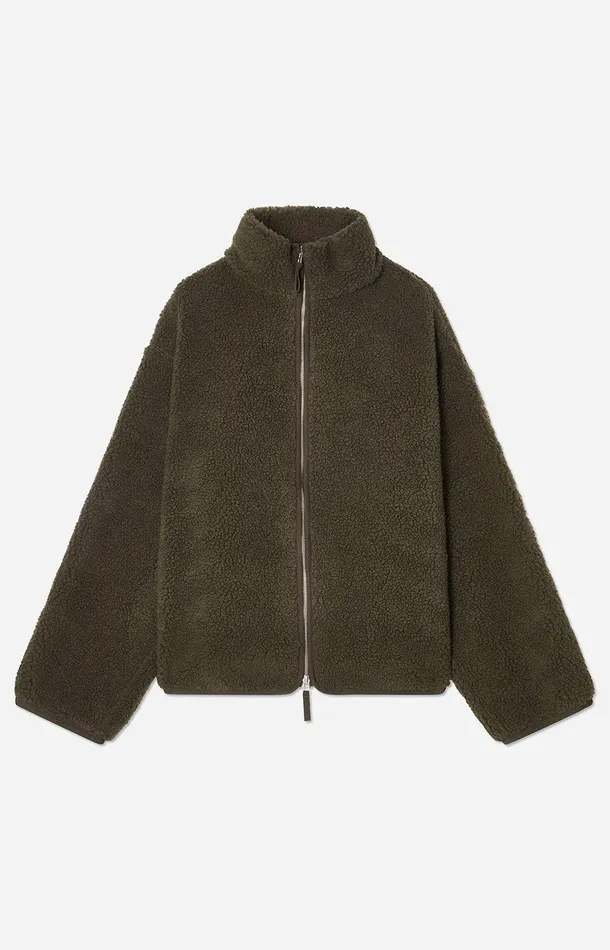 Women A Day039s March Outerwear Addams Pile Fleece Jacket
