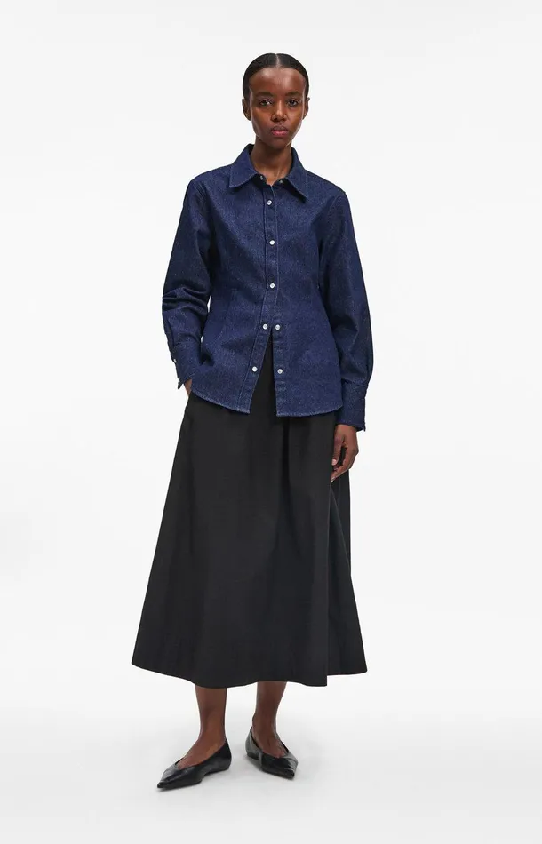 Women A Day039s March Shirts Hay Waisted Denim Shirt Women A Day039s March Shirts Hay Waisted Denim Shirt