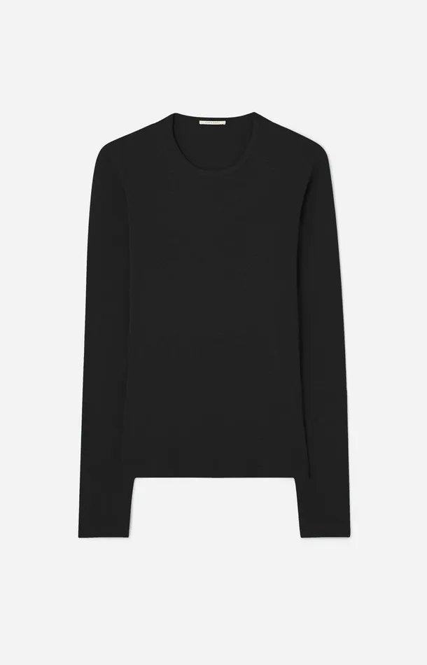 Women A Day039s March Tshirts and Tops Haley Ribbed Long Sleeve TShirt