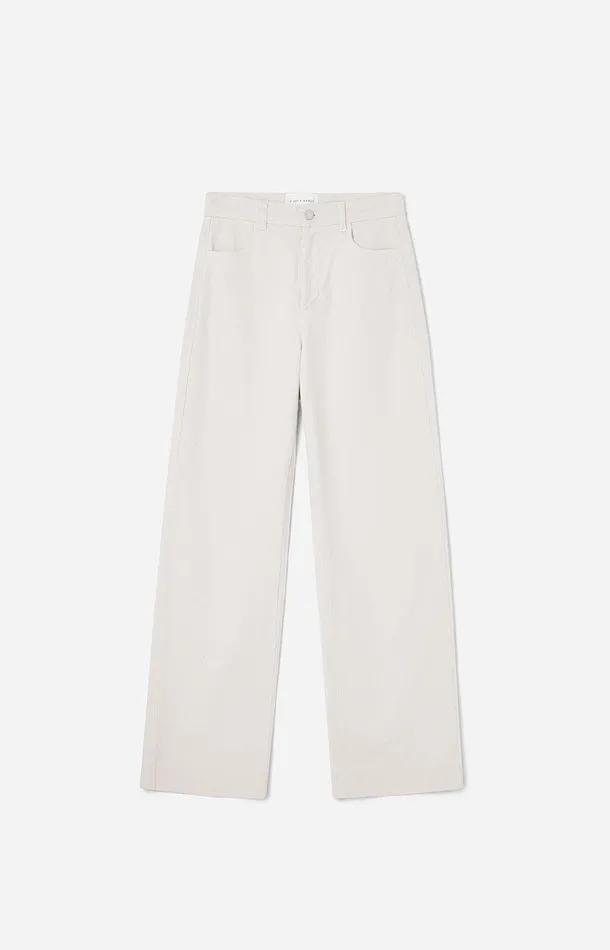 Women A Day039s March Trousers Spades Cotton Lyocell Trousers