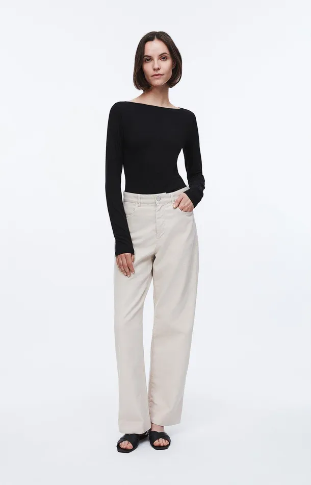 Women A Day039s March Trousers Spades Cotton Lyocell Trousers