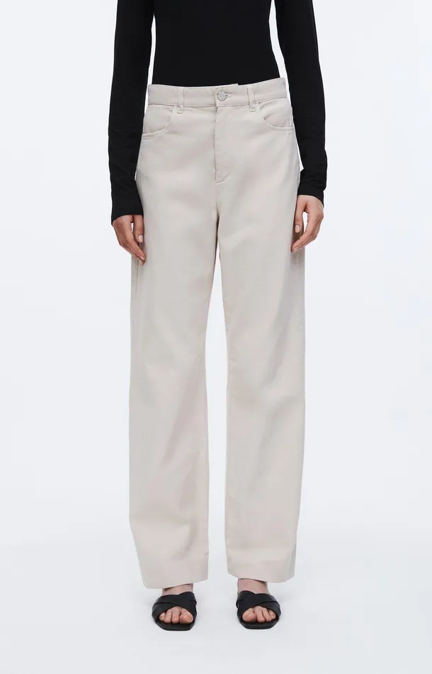 Women A Day039s March Trousers Spades Cotton Lyocell Trousers