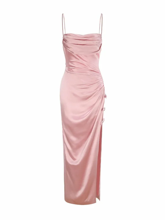 Women Amy Satin Dress Nana Jacqueline Gowns