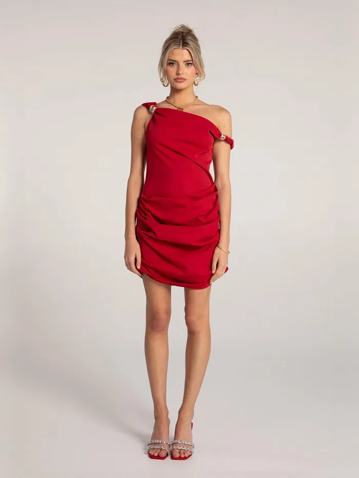 Women Andrea Dress Nana Jacqueline Red