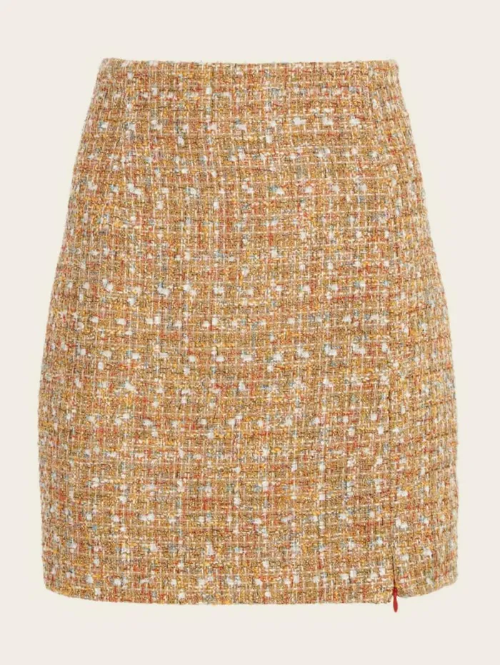 Women Angelica Tweed Skirt Tallulah Multicolor Tweed Marciano Bottoms Women Angelica Tweed Skirt Tallulah Multicolor Tweed Marciano Bottoms
