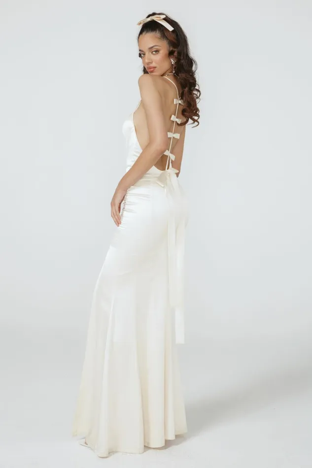 Women Angelique Bow Dress Nana Jacqueline Maxi