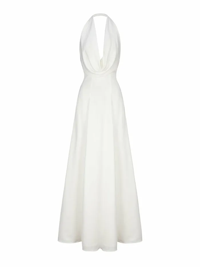 Women Aniya Satin Dress Nana Jacqueline Bridal